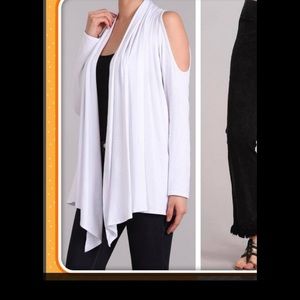 Cold Shoulder Jacket/Cardigan